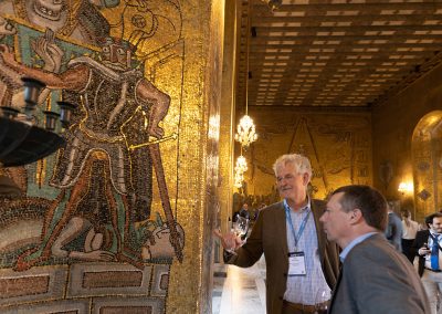 EAFS participants on tour at Stockholm City Hall. Photo by Marcus Andrae.