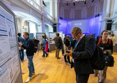 Poster Session at Norra Latin. Photo by Marcus Andrae.