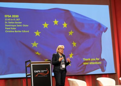 Christina Bertler Edlund, Chairperson of EAFS 2022 Organising Committee, moreover Chairperson of ENFSI, Photo by Marcus Andrae.