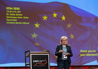 Christina Bertler Edlund, Chairperson of EAFS 2022 Organising Committee, moreover Chairperson of ENFSI, Photo by Marcus Andrae.