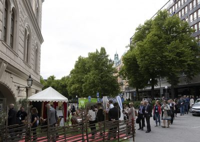 Participants going from Folkets Hus to Norra Latin. Photo by Marcus Andrae.