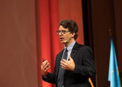 Plenary Speech by Professor Eoghan Casey, Ecole des Sciences Criminelles (ESC), Université de Lausanne (UNIL), Switzerland. Photo by Marcus Andrae.