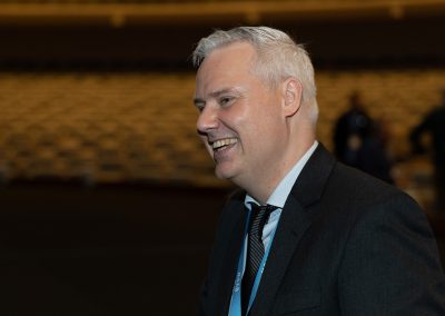 Emil Hjalmarson, Chairman of the EAFS 2022 Scientific Committee,. Photo by Marcus Andrae.