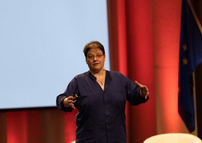 Plenary Speech by Professor Niamh Nic Daeid, University of Dundee, United Kingdom and The Leverhulme Research Centre for Forensic Science (LRCFS).Photo by Marcus Andrae.