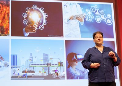 Plenary Speech by Professor Niamh Nic Daeid, University of Dundee, United Kingdom and The Leverhulme Research Centre for Forensic Science (LRCFS).Photo by Marcus Andrae.