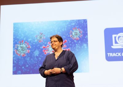 Plenary Speech by Professor Niamh Nic Daeid, University of Dundee, United Kingdom and The Leverhulme Research Centre for Forensic Science (LRCFS).Photo by Marcus Andrae.