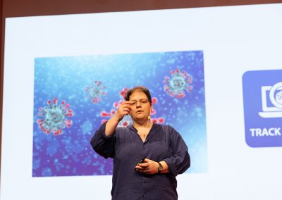 Plenary Speech by Professor Niamh Nic Daeid, University of Dundee, United Kingdom and The Leverhulme Research Centre for Forensic Science (LRCFS). Photo by Marcus Andrae.