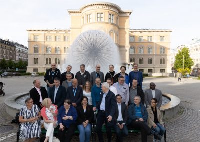 Arranging for Group Photo of EAFS 2022 Scientiific Committee. Photo by Marcus Andrae.