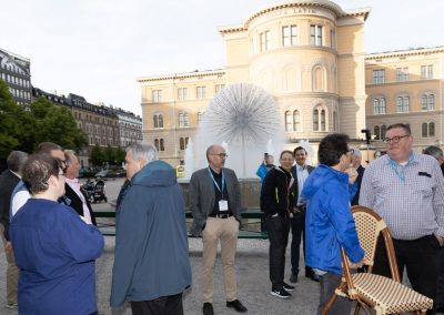 Arranging for Group Photo of EAFS 2022 Scientiific Committee. Photo by Marcus Andrae.