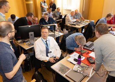 Workshop on vehicle forensics. Facilitators: Forensic Experts from the Software and Hardware Group, National Forensic Centre, Swedish Police Authority. Photo by Marcus Andrae.