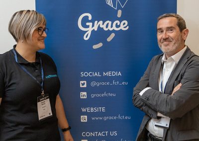 Grace Project - Dorleta Garcia (Vicomtech, Spain) and Ion Gorriti (Vicomtech, Spain). Photo by Marcus Andrae.