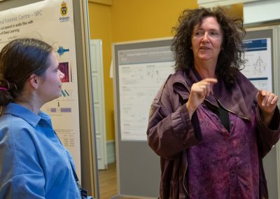 Student Poster Session at Norra Latin. Photo by Marcus Andrae.