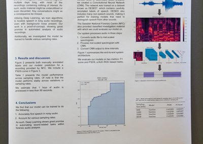 Student Poster Session at Norra Latin. Photo by Marcus Andrae.