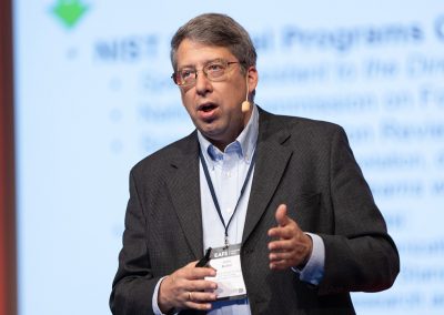 Plenary Speech by Dr. John M. Butler, NIST Fellow & Special Assistant to the Director for Forensic Science U.S. Government-Department of Commerce, National Institute of Standards and Technology-NIST, United States of America. Photo by Marcus Andrae.