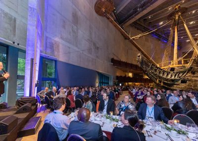 EAFS 2022 Conference Dinner at the Vasa Museum. Photo by Marcus Andrae.