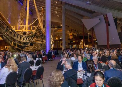 EAFS 2022 Conference Dinner at the Vasa Museum. Photo by Marcus Andrae.