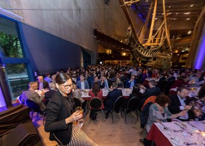 EAFS 2022 Conference Dinner at the Vasa Museum. Photo by Marcus Andrae.