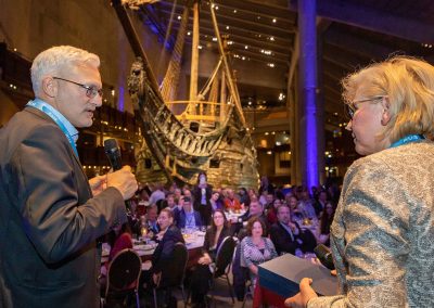 EAFS 2022 Conference Dinner at the Vasa Museum. Photo by Marcus Andrae.