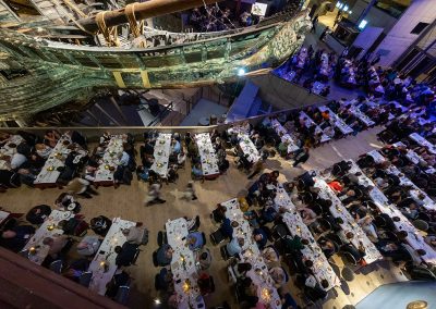 EAFS 2022 Conference Dinner at the Vasa Museum. Photo by Marcus Andrae.