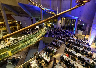 EAFS 2022 Conference Dinner at the Vasa Museum. Photo by Marcus Andrae.