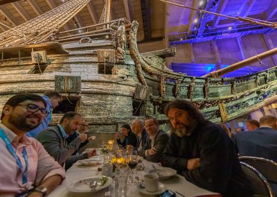 EAFS 2022 Conference Dinner at the Vasa Museum. Photo by Marcus Andrae.