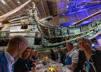 EAFS 2022 Conference Dinner at the Vasa Museum. Photo by Marcus Andrae.