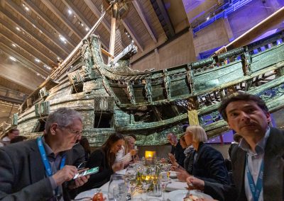 EAFS 2022 Conference Dinner at the Vasa Museum. Photo by Marcus Andrae.