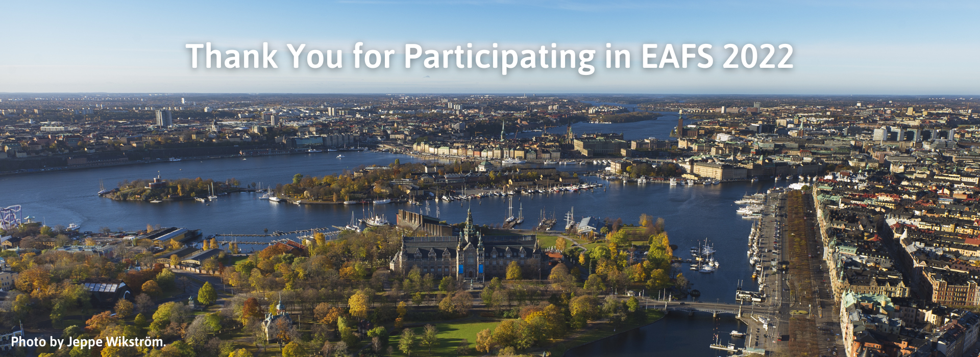 Thank You for Participating in EAFS 2022